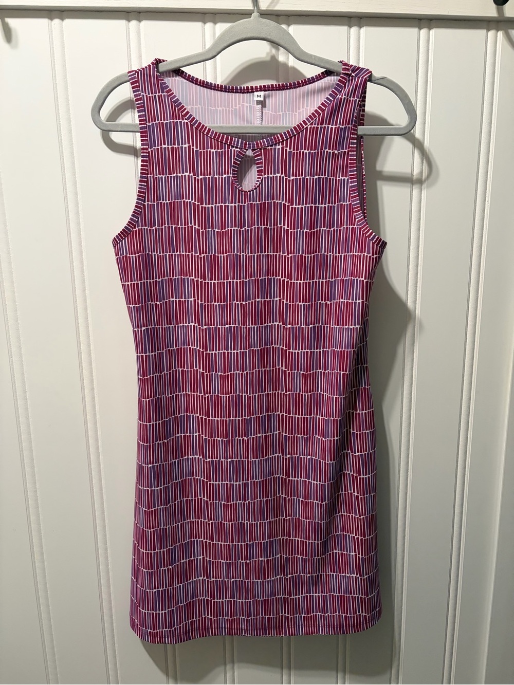 Nuu-Muu Dynamite Keyhole Activewear Dress Size Medium